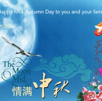 Happy Mid-Autumn Day to all of you!