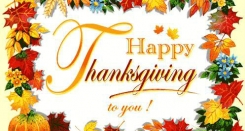Happy Thanksgiving Day to You All